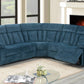F86604 Gilbert Power Seccional de Poundex - Azul oscuro o gris