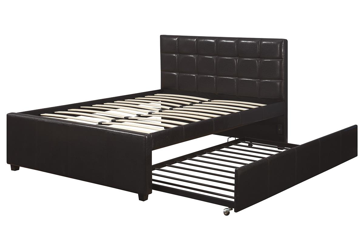 F9215 Cama Twin + Cama Nido - Espresso