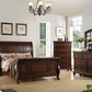 F9289 Antique Cherry 4 Pc Set - King Bed