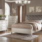 Moonlit F9317 Bedroom Collection by Poundex - Antique Silver