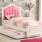 Twin Bed w/Slats & Trundle - 3 Color Choices