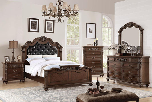 Arlington 4 Pc Set Poundex F9386- King Bed