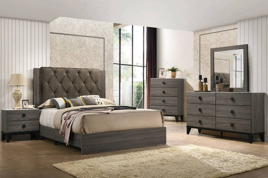 Georgia 4 Pc Bedroom Set - Grey