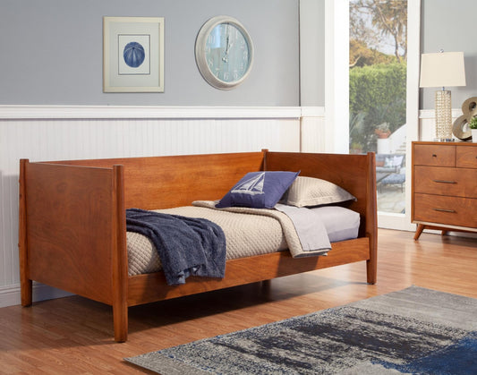 Flynn Mid Century Modern Day Bed - 2 Finishes