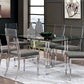 Casper Glass Dining Set - Furniture of America