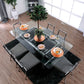 Casper Dining Collection - Contemporary Glass