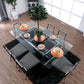 Casper Glass Dining Set - Furniture of America