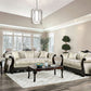 Newdale SM6425 Sofá y Loveseat - Chenilla marfil