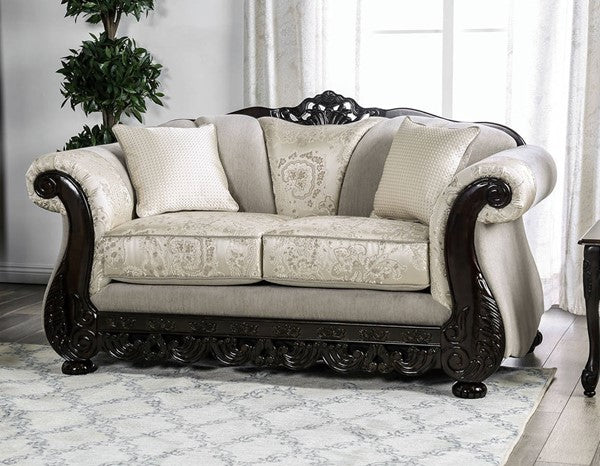 Newdale SM6425 Sofá y Loveseat - Chenilla marfil