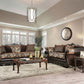 Newdale SM6427 Sofá y Loveseat - Marrón Dorado