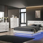 Erlach FOA7189WH Contemporary Bedroom Collection LED LIghts