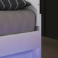 Erlach FOA7189WH Contemporary Bedroom Collection LED LIghts