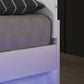 Erlach FOA7189WH Contemporary Bedroom Collection LED LIghts