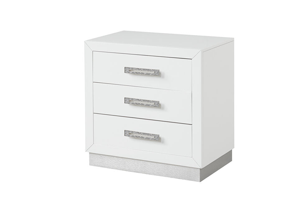 Coco 3 Drawer Nightstand