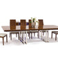 Galway Dining Collection - Walnut Lacquer - 2 Extensions