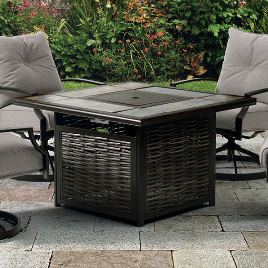 Segovia Fire Pit Conversation Set by Furniture of America