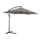Glam Cantilver Umbrella & Base - Graphite