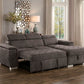 Ferriday Sectional 8228TP - Taupe