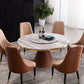 American Eagle DT-H216 Juego de mesa de comedor de mármol sintético