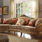 Homey Design HD-458 Old World Design Sectional - Stunning