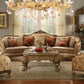 Homey Design HD-458 Old World Design Sectional - Stunning