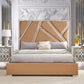 Homey HD-6039 Origin Rose Beige Leather Bedroom Collection