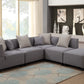 Holly 5 Pc Modular Sectional - Modern Look