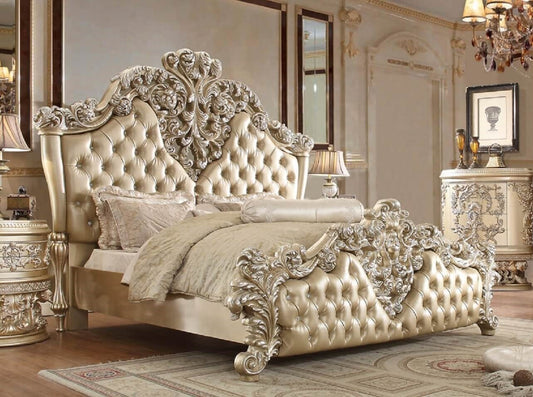 HD-8022 Champagne Gold Eastern King Bed