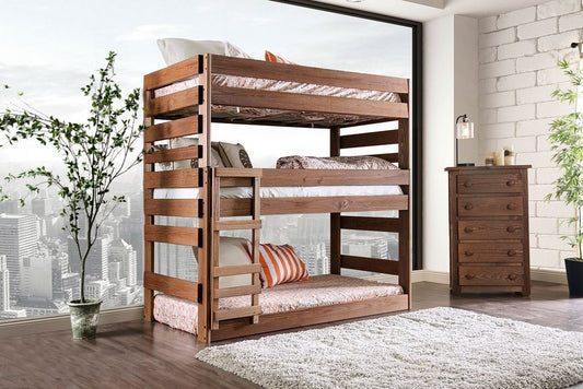 Pollyanna Twin - Triple Decker Bunk Bed