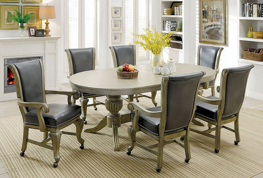 Juego de comedor Melinda de 7 piezas CM-GM367GY