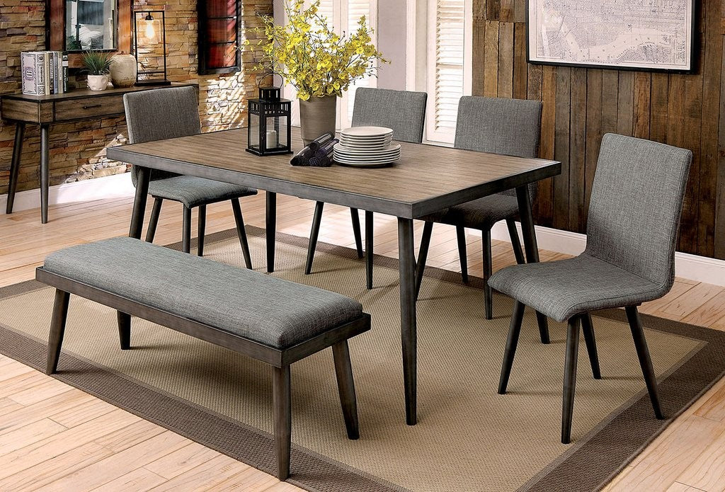 Vilhelm 6 Pc Dining Set - Furniture of America