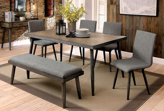 Vilhelm 6 Pc Dining Set - Furniture of America