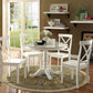 Penélope CM3546RT Juego de comedor estilo campestre