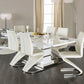 Midvale 7 Pc Dining Set - White