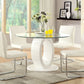Lodia 5 Pc Dining Set CM3825WH - White