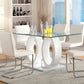 Lodia Lacquer Dining Collection - White or Black