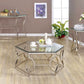 Zola Occasional Tables - Chrome Finish