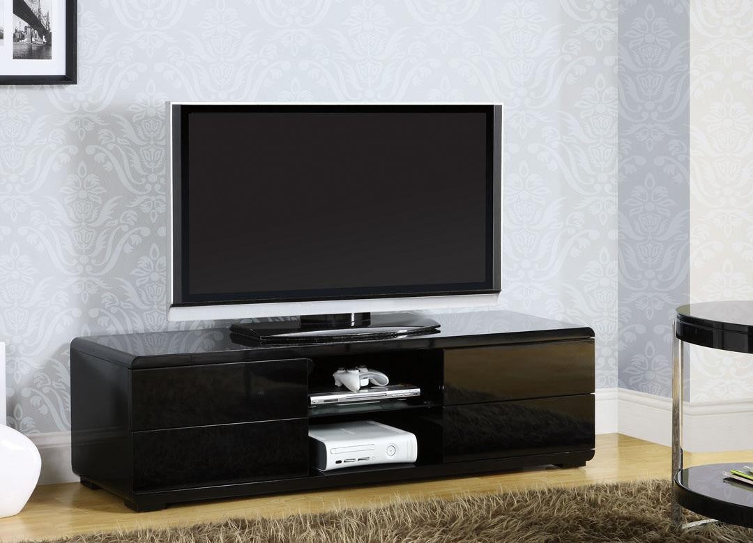 Cerro TV Console - White or Black Lacquer
