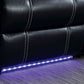 Sirius Power Reclining Sofa Collection - LED Lights
