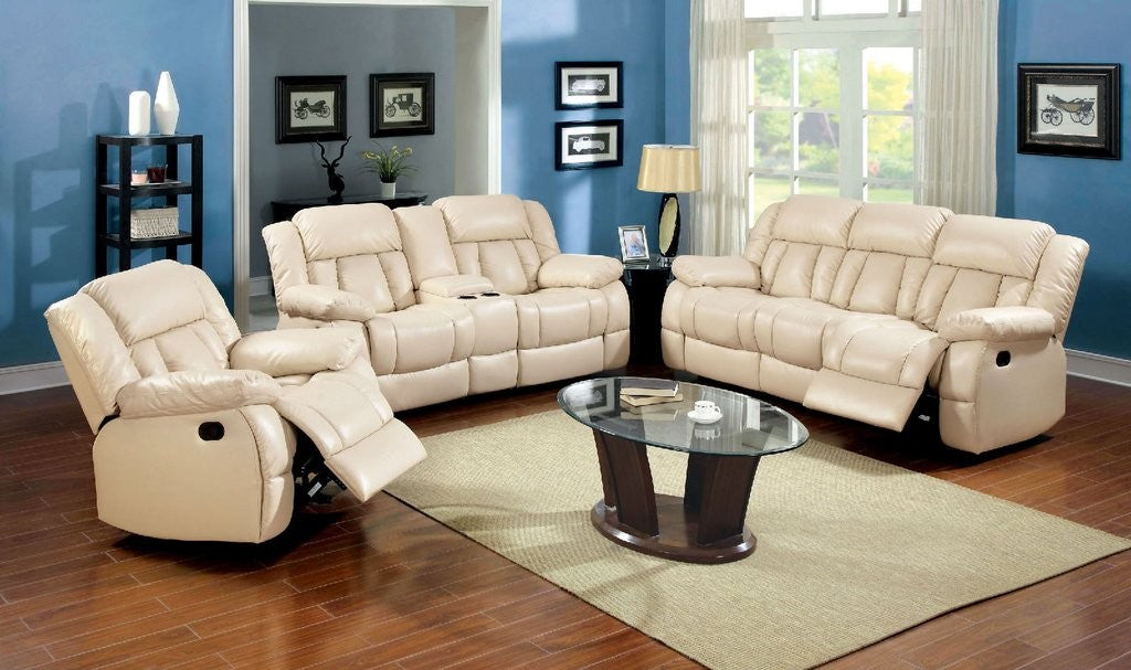 Barbado Ivory Sofa CM6827  - Furniture of America