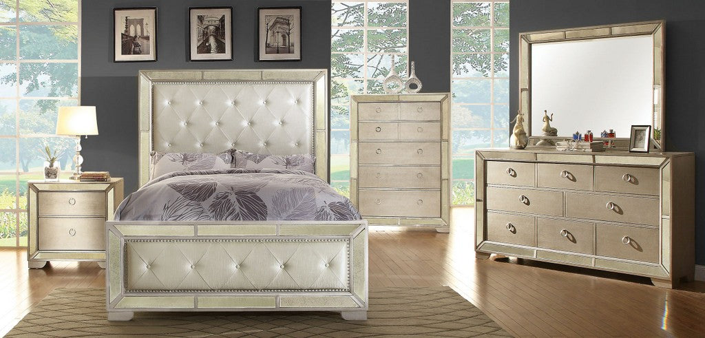 Loraine Bedroom Collection - Modern Victorian Style