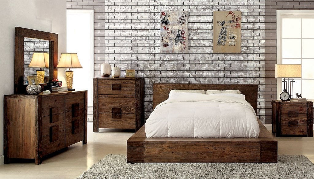 Janeiro Low Profile Bedroom Furniture - 2 Footboard Choices