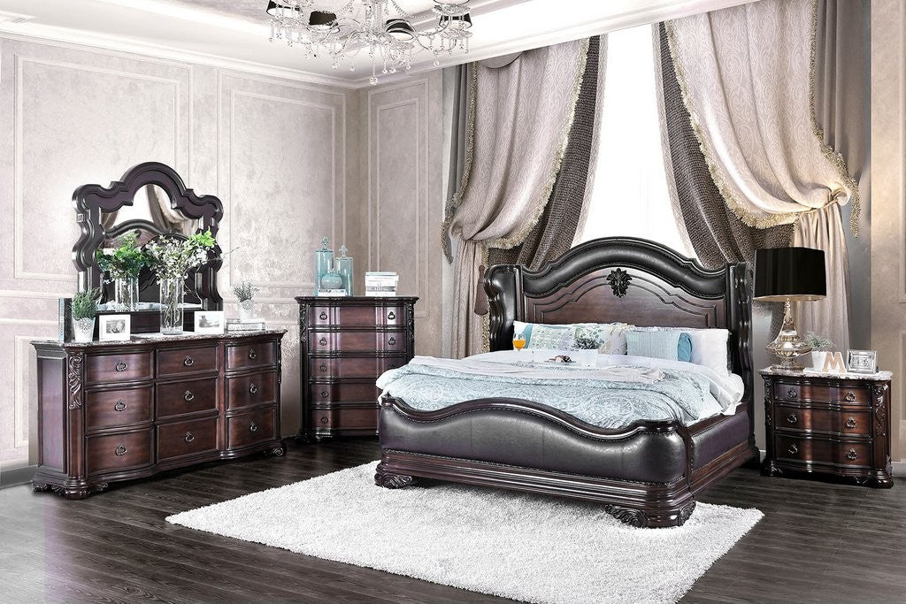 Arcturus 4 Pc Bedroom Set CM7859 - King Bed