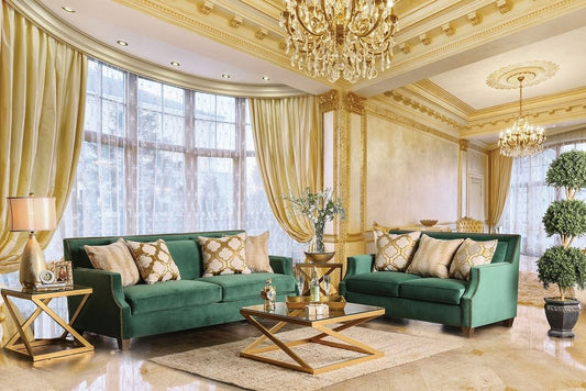 Colección de sofás Verdante SM2271 - Verde esmeralda