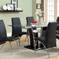 Glenview 7 Pc Dining Set - Black Finish