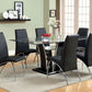 Glenview 7 Pc Dining Set - Black Finish