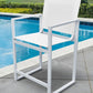 Renava Wake Modern White Outdoor Dining Collection