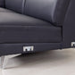 Global United 727 Ferrara Modern Sectional - Blue Leather
