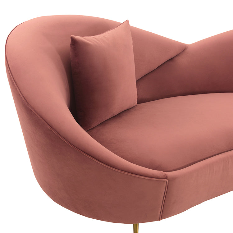 Armen Living Anabella Infinity Shape Sofa - 3 Colors