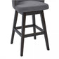 Brandy 26" & 30" Bar Stool - Gray or Tan Fabric